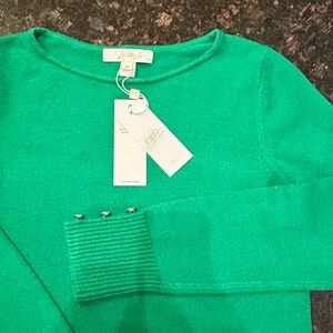 Lilly Pulitzer Green Sweater